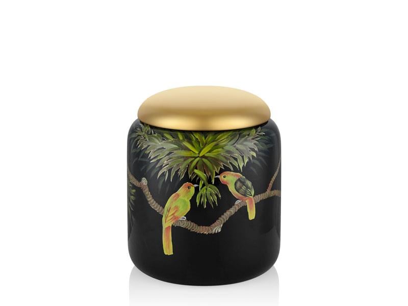 TROPICAL KAPAKLI BUYUK VAZO 26X26X30,5 CM