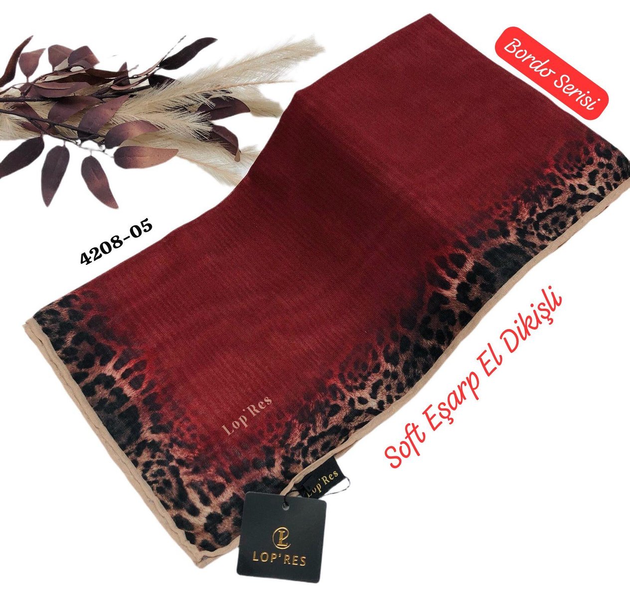 4208 Lop'Res Soft Eşarp