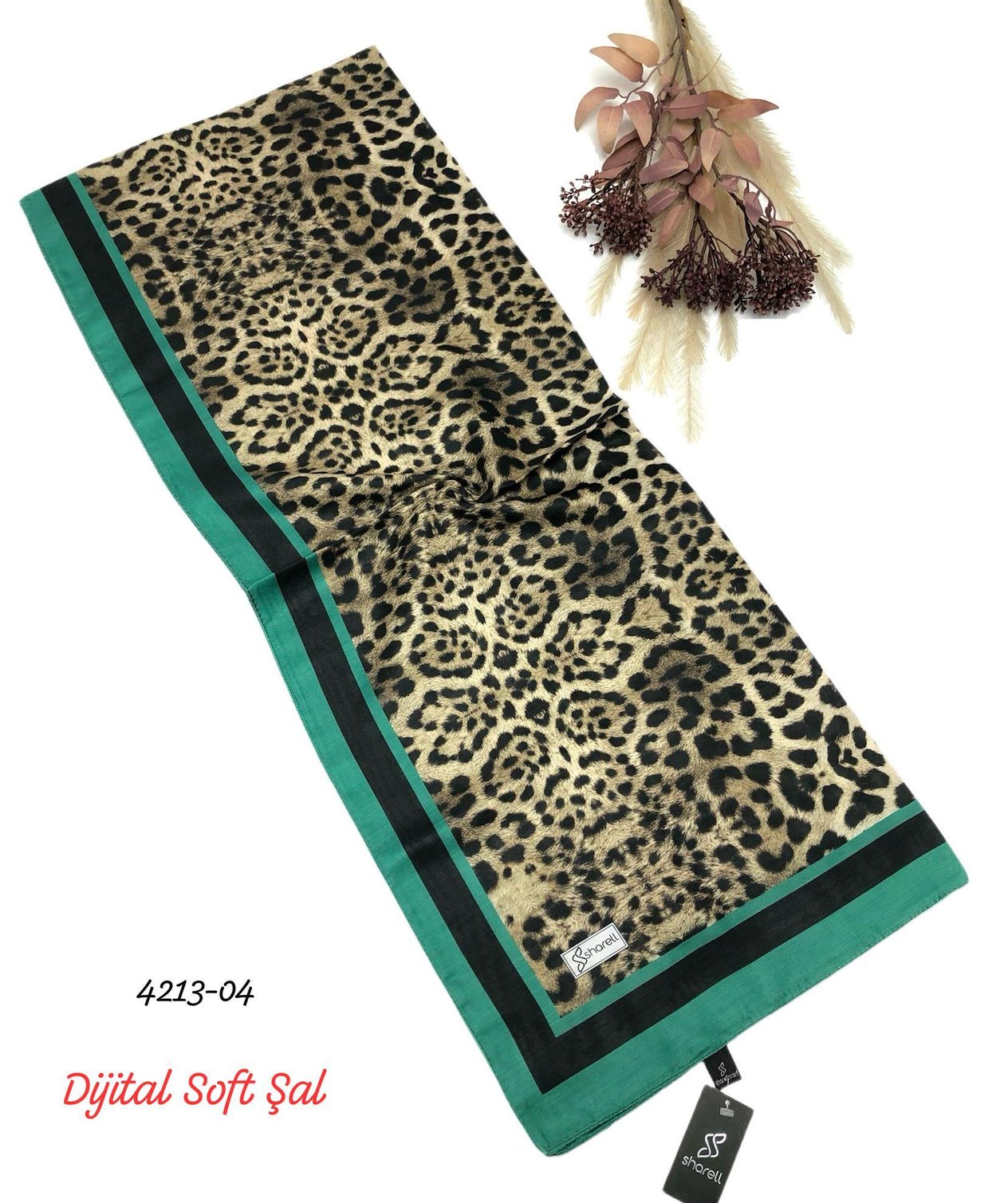 4213 Dijital Soft Şal