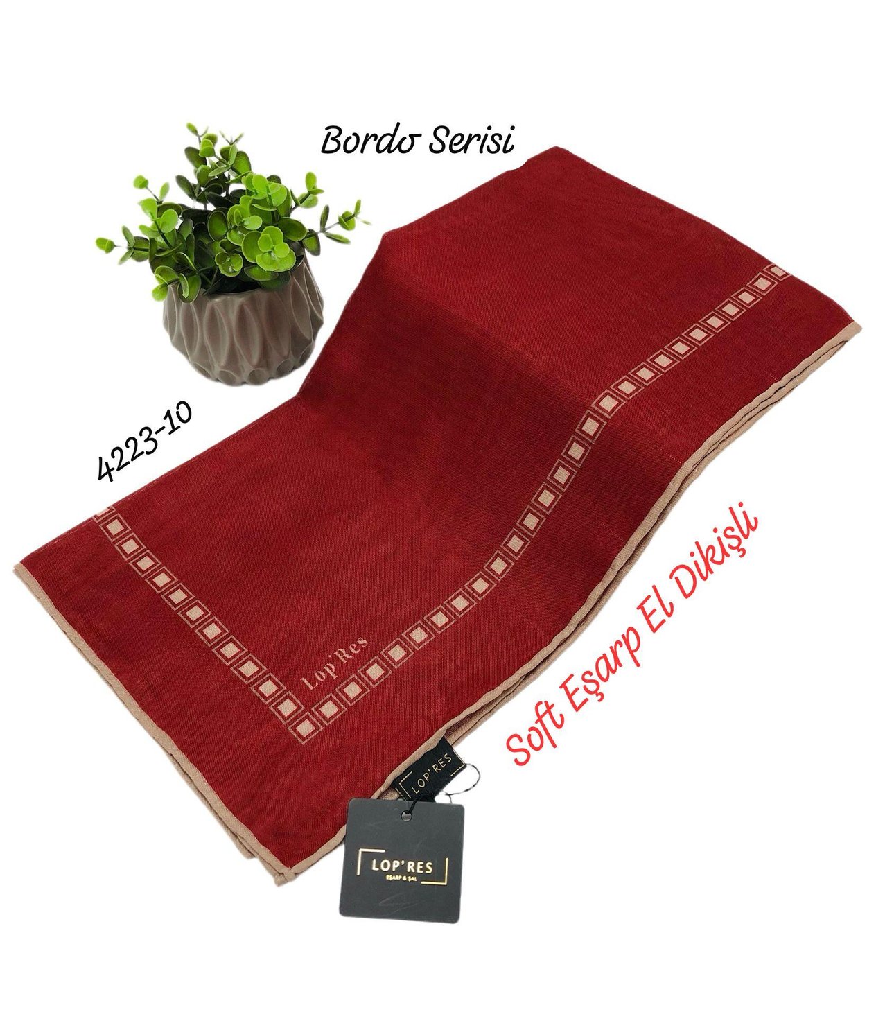 4223 Lop'Res Soft Eşarp