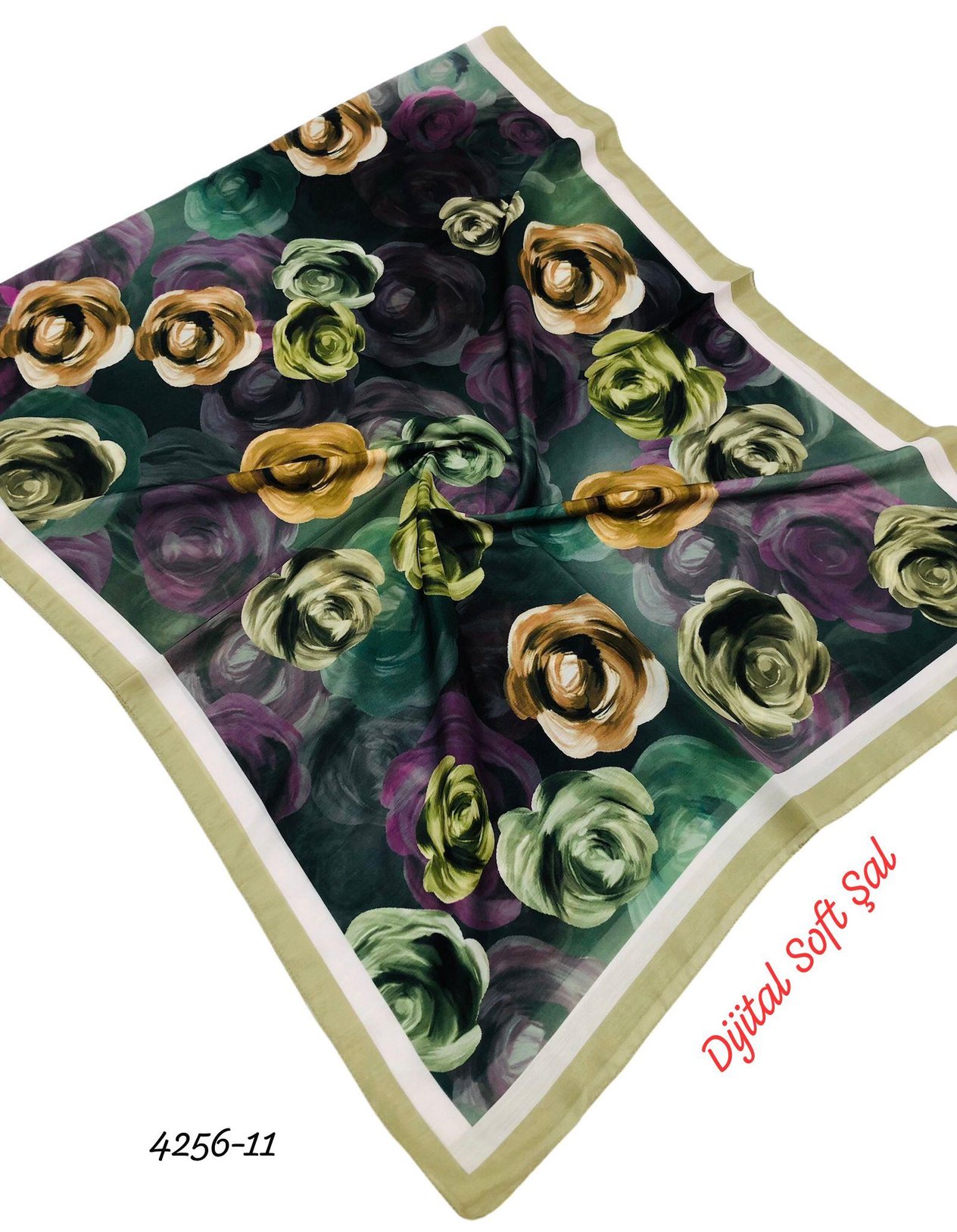 4256 Dijital Soft Şal