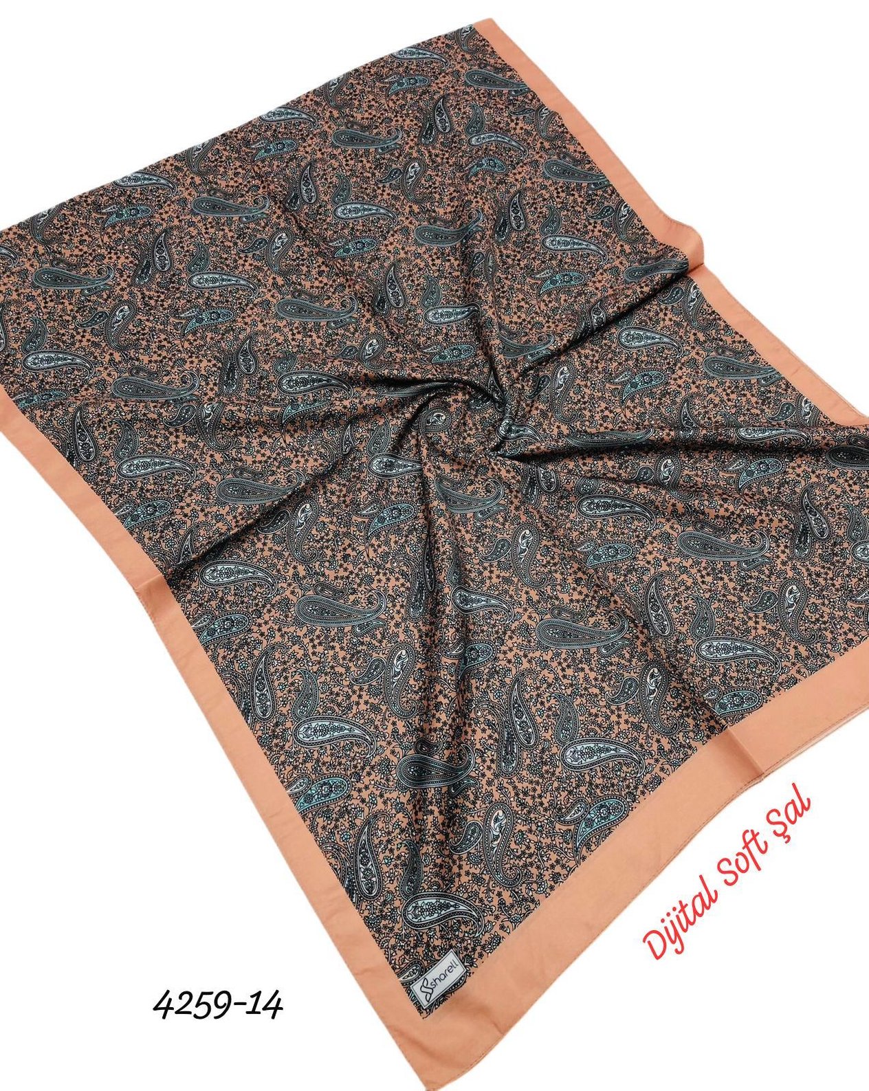 4259 Dijital Soft Şal