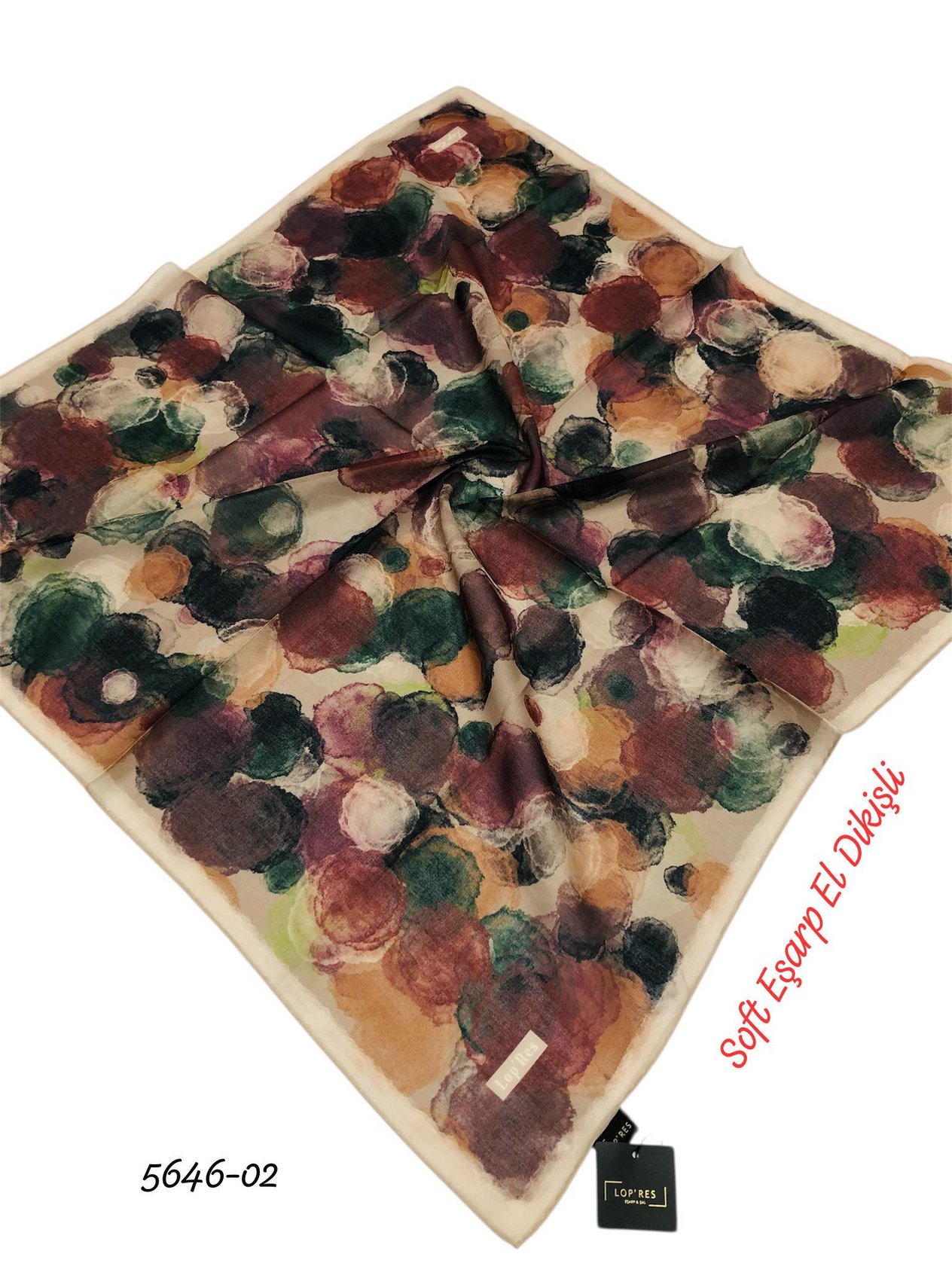 5646 Lop'Res Soft Eşarp