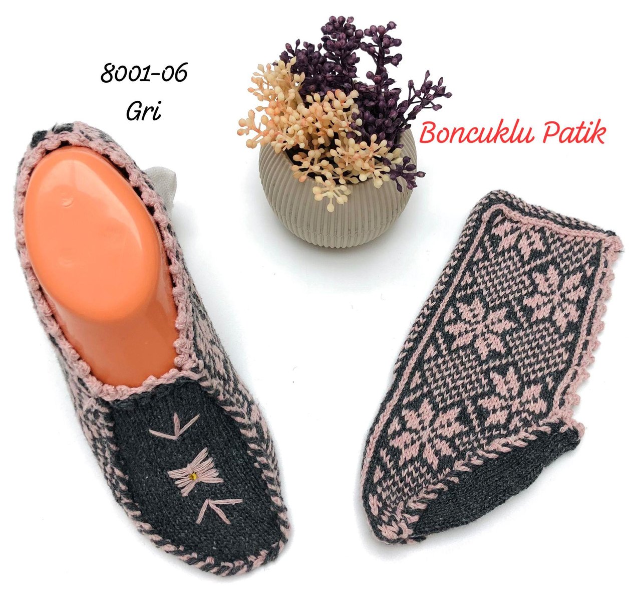 8001 Boncuklu Patik