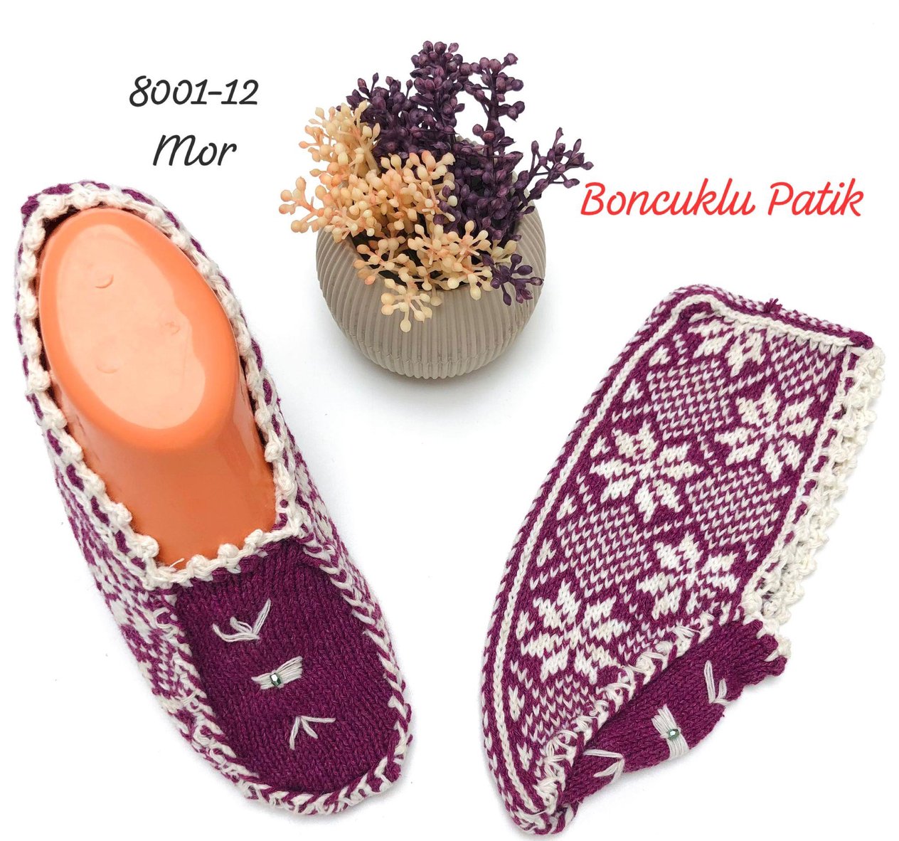 8001 Boncuklu Patik