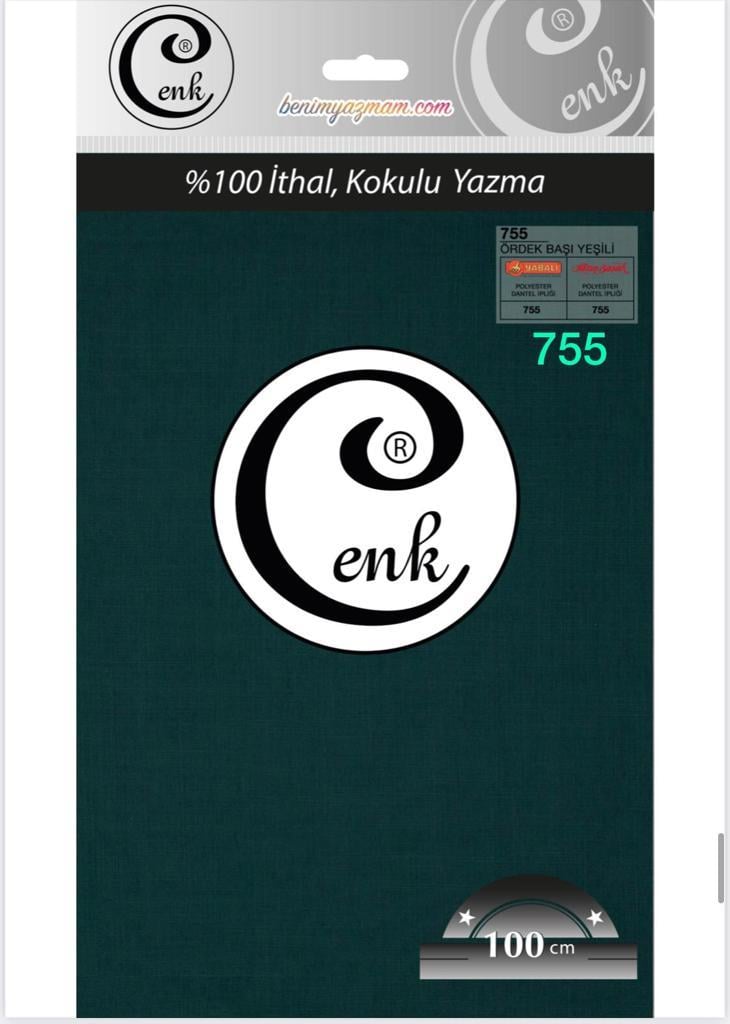 3001 Cenk 100 Cm Düz Poşetli Yazma