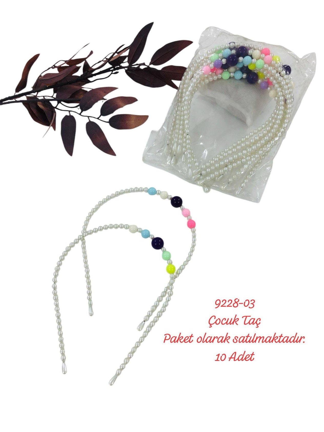 9228 Çocuk Taç (10'lu Paket)