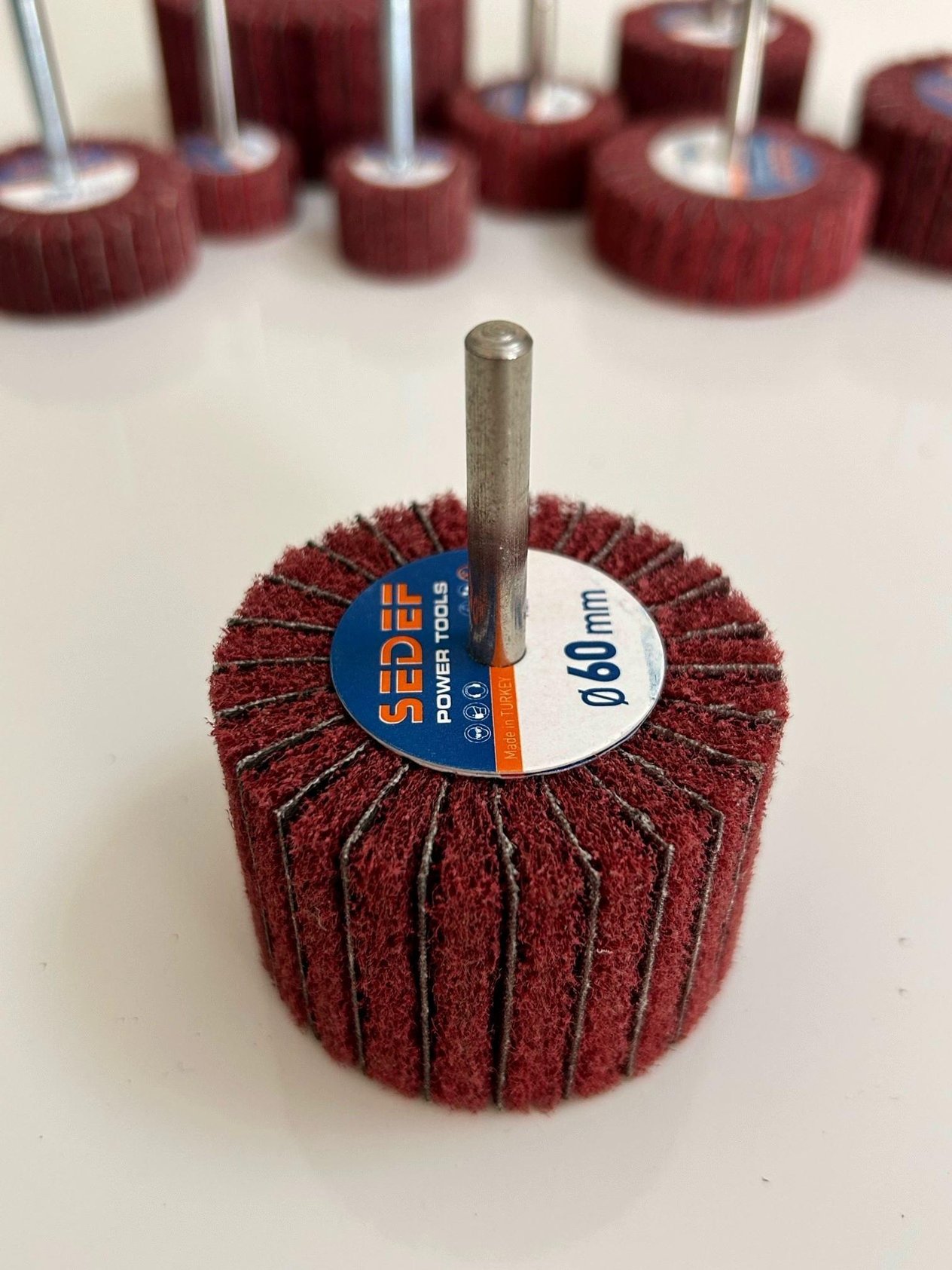 50x20 Saplı Kombi Elyaf Mop Zımpara 10'LU PAKET
