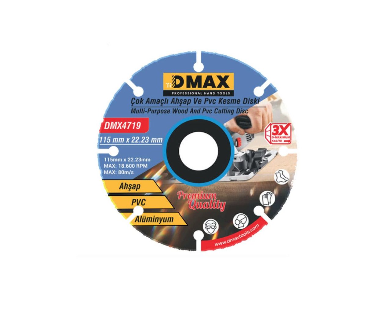 AHŞAP VE PVC KESME DİSKİ DMX4719