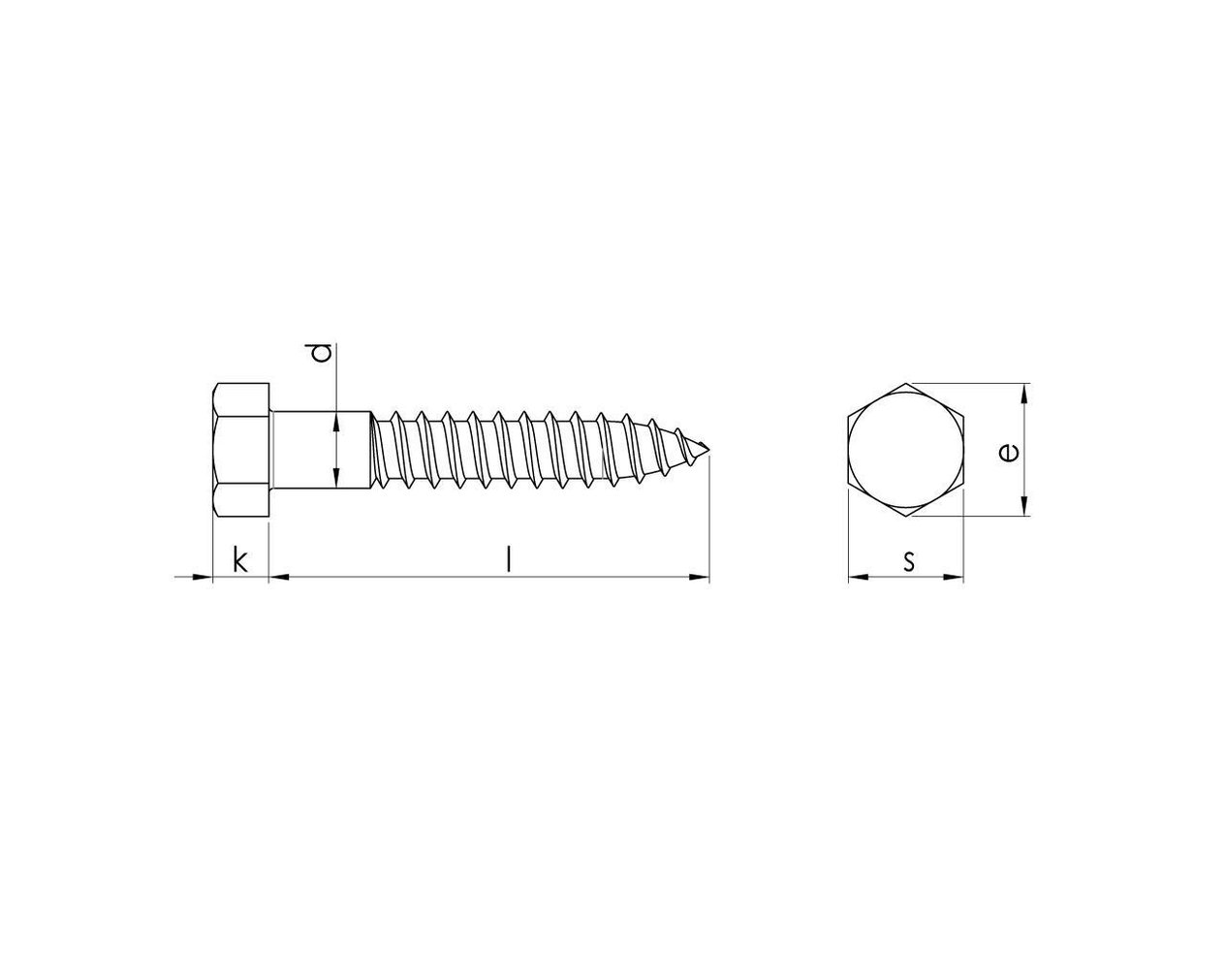 M8x120 Trifon Vida DIN 571