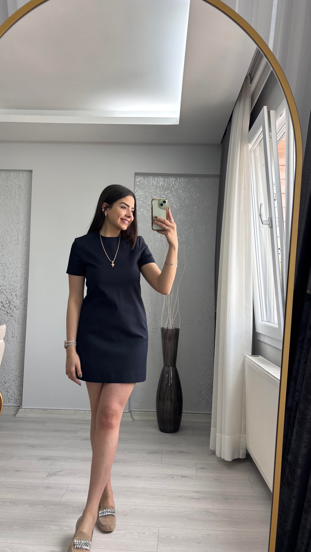 DLVN LACİVERT ELBİSE 