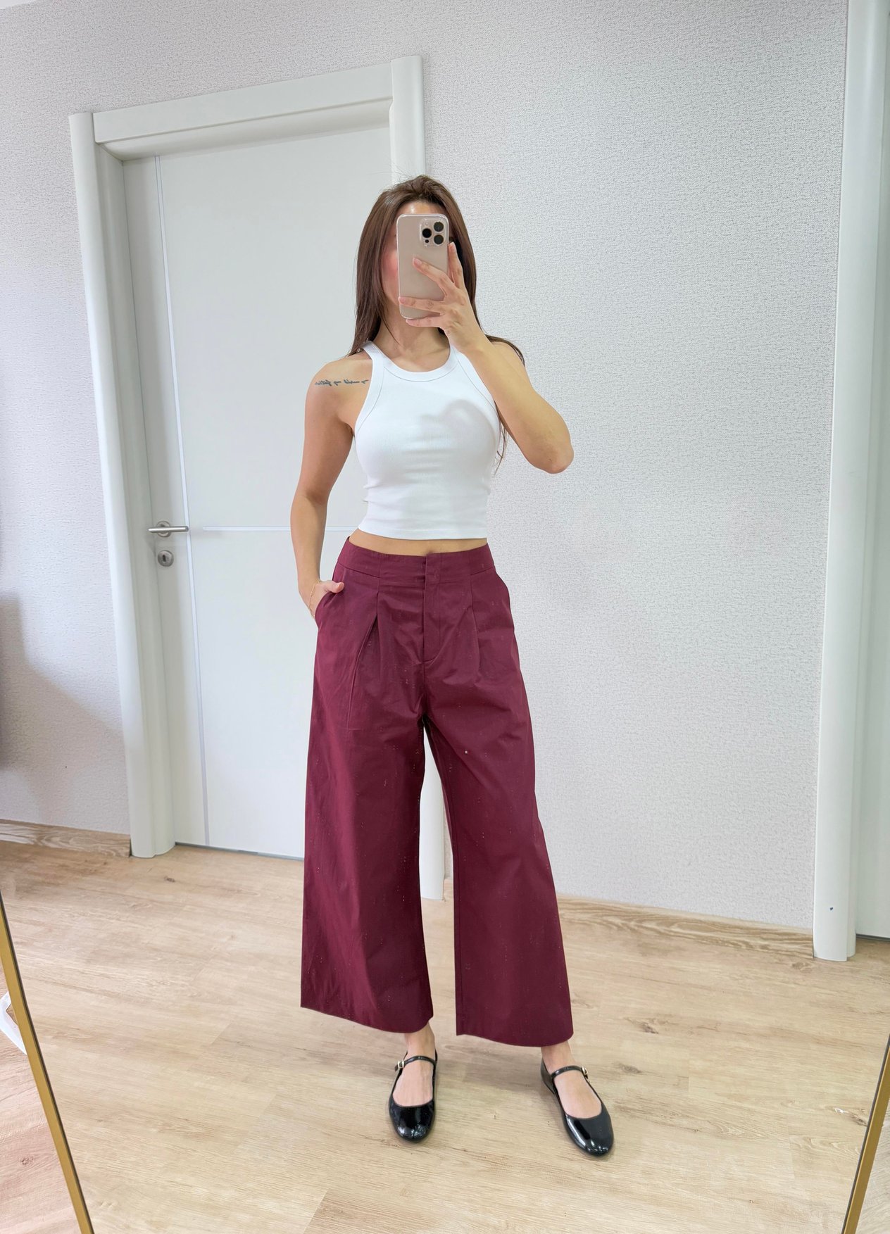 PREMİUM İSPANYOL PAÇA PANTOLON BORDO