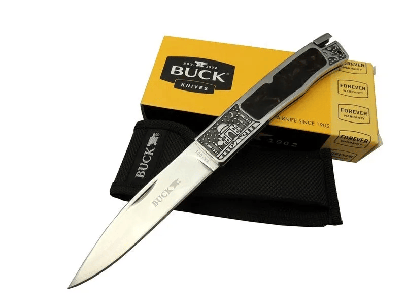 Knives Bk-001brv Kamp Çakı 23 Cm - Metal Kauçuk İşlemeli Sap, Kılıflı