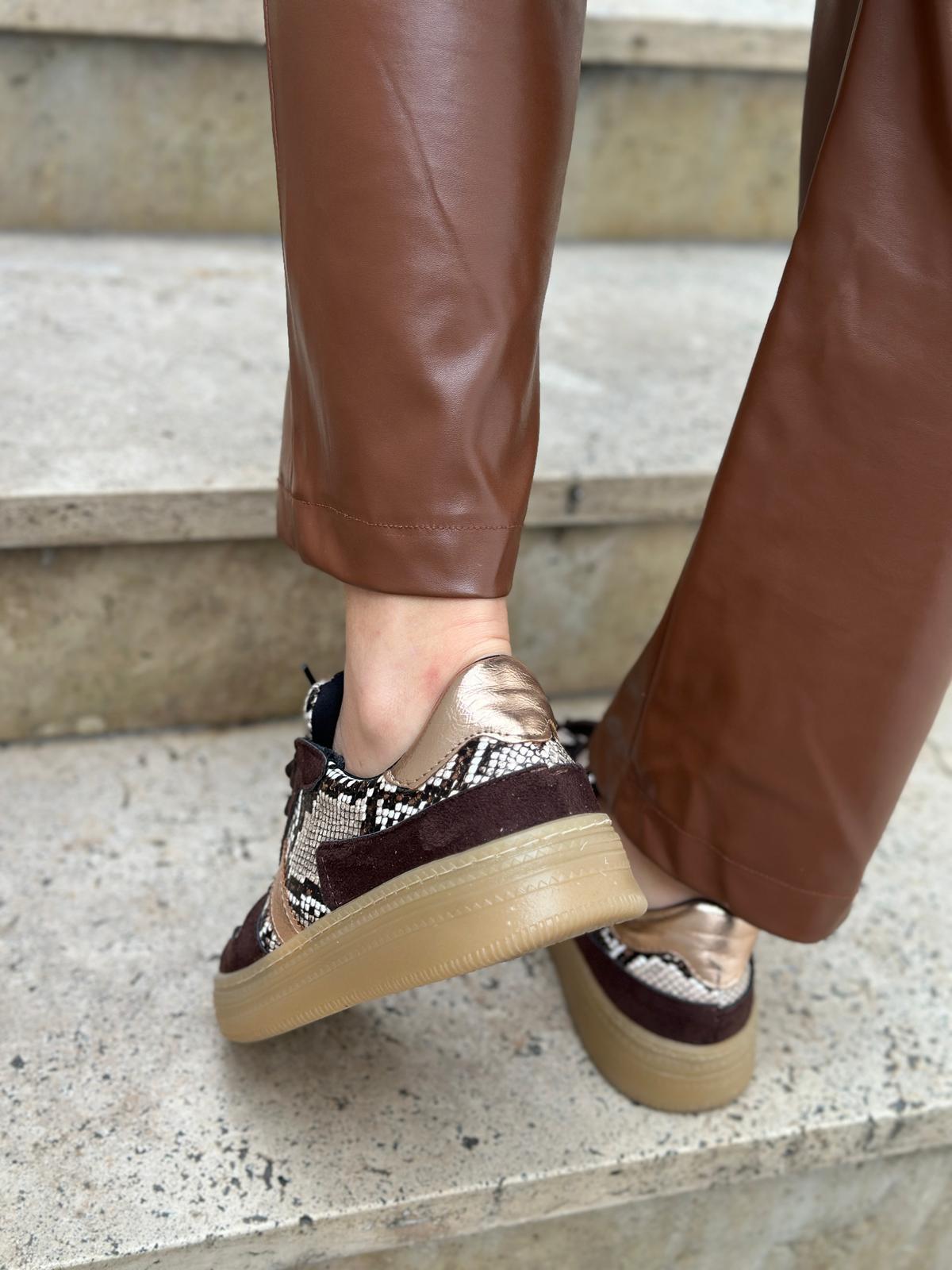 Acı Kahve Gold Sneaker