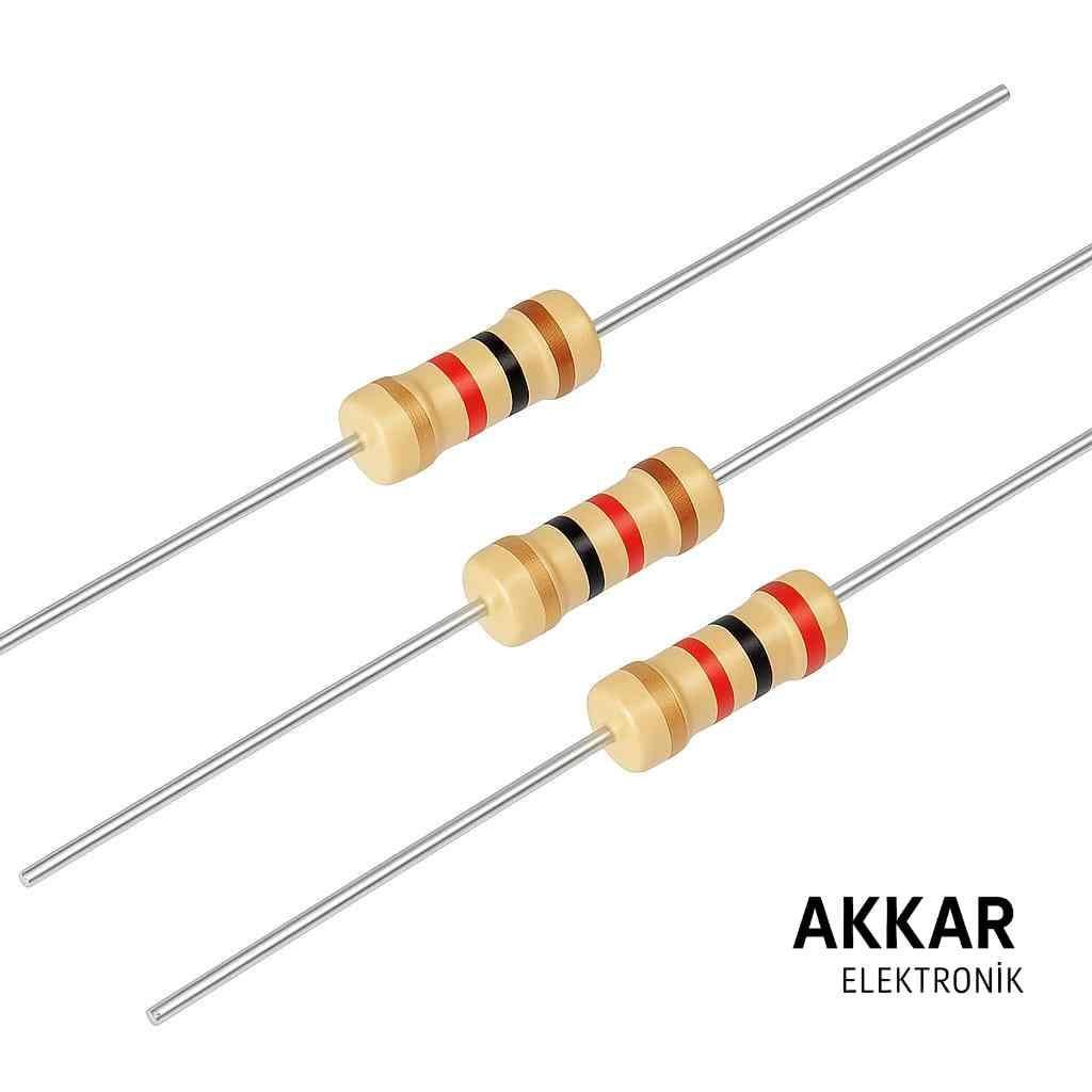 0R 1/4W %5 Karbon Film Direnç