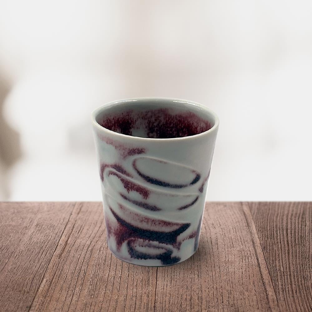 Tasarım Kokteyl Bardağı - Oval Tutmalı
