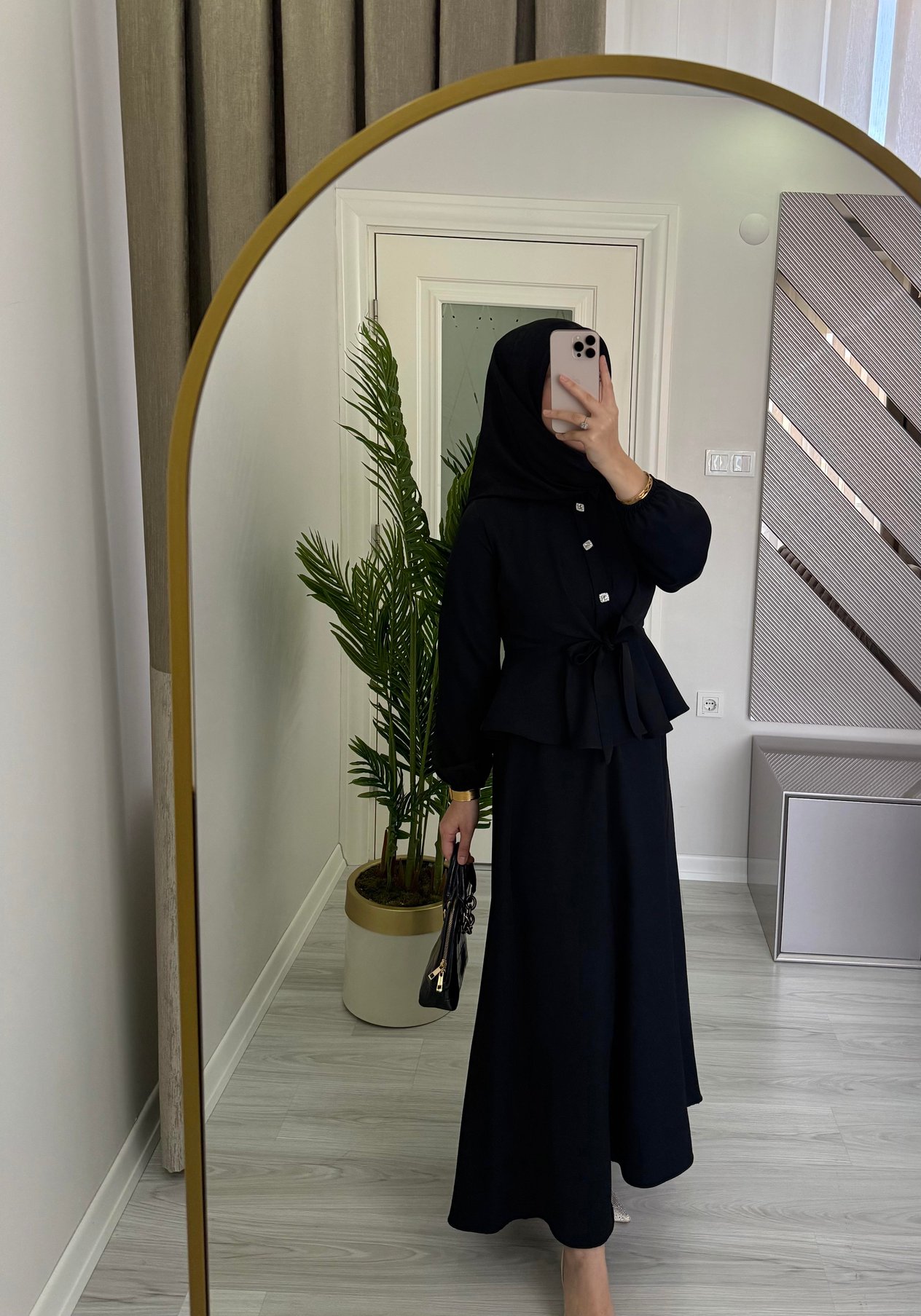 alya etekli takım siyah