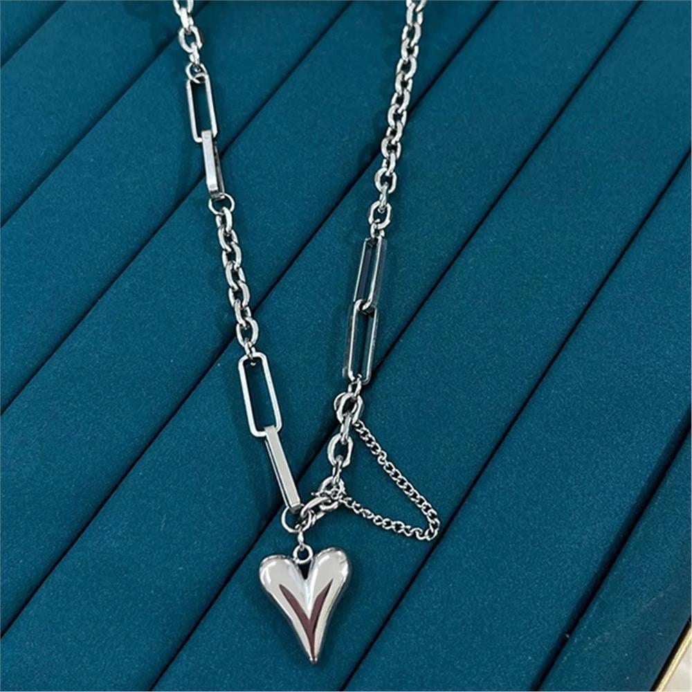 Çelik Silver Kolye 45Cm