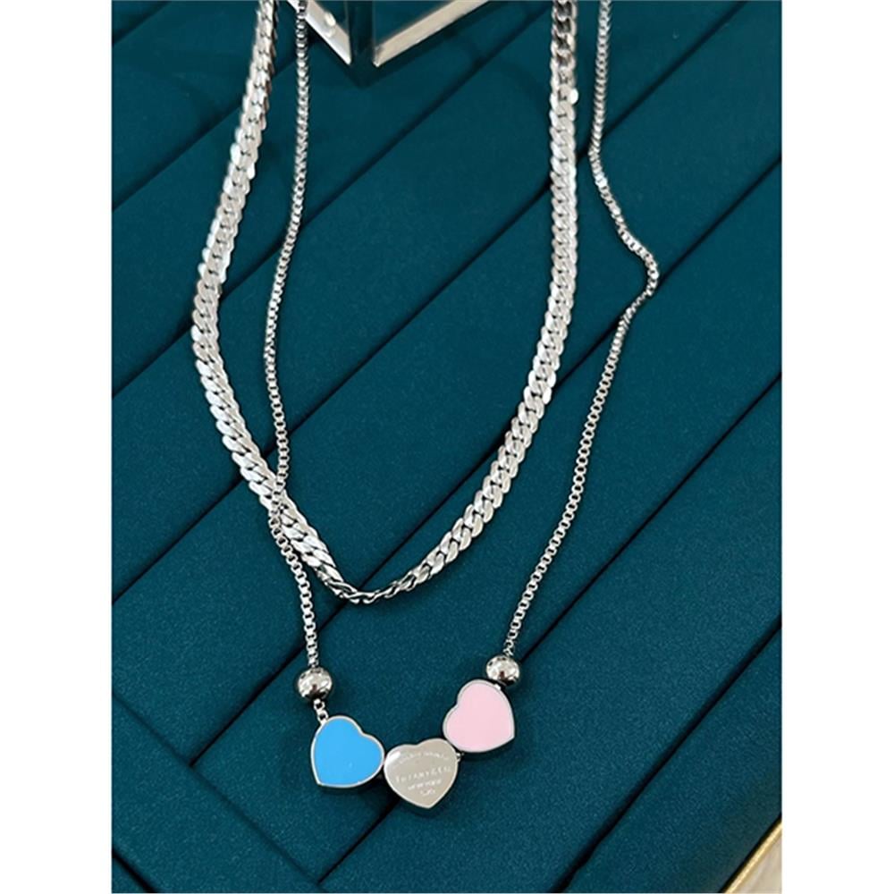 Çelik Silver Kolye 45Cm