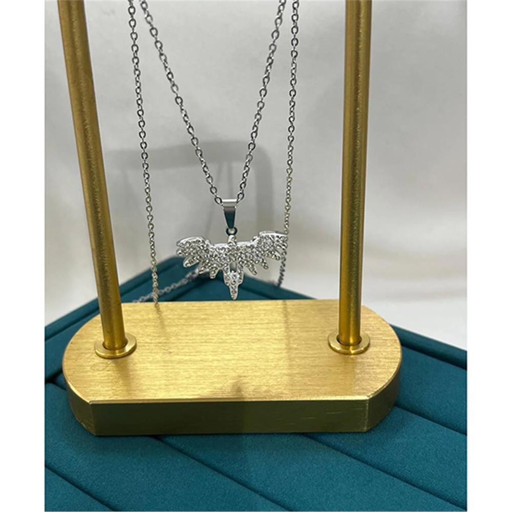 Çelik Silver Kolye 45Cm