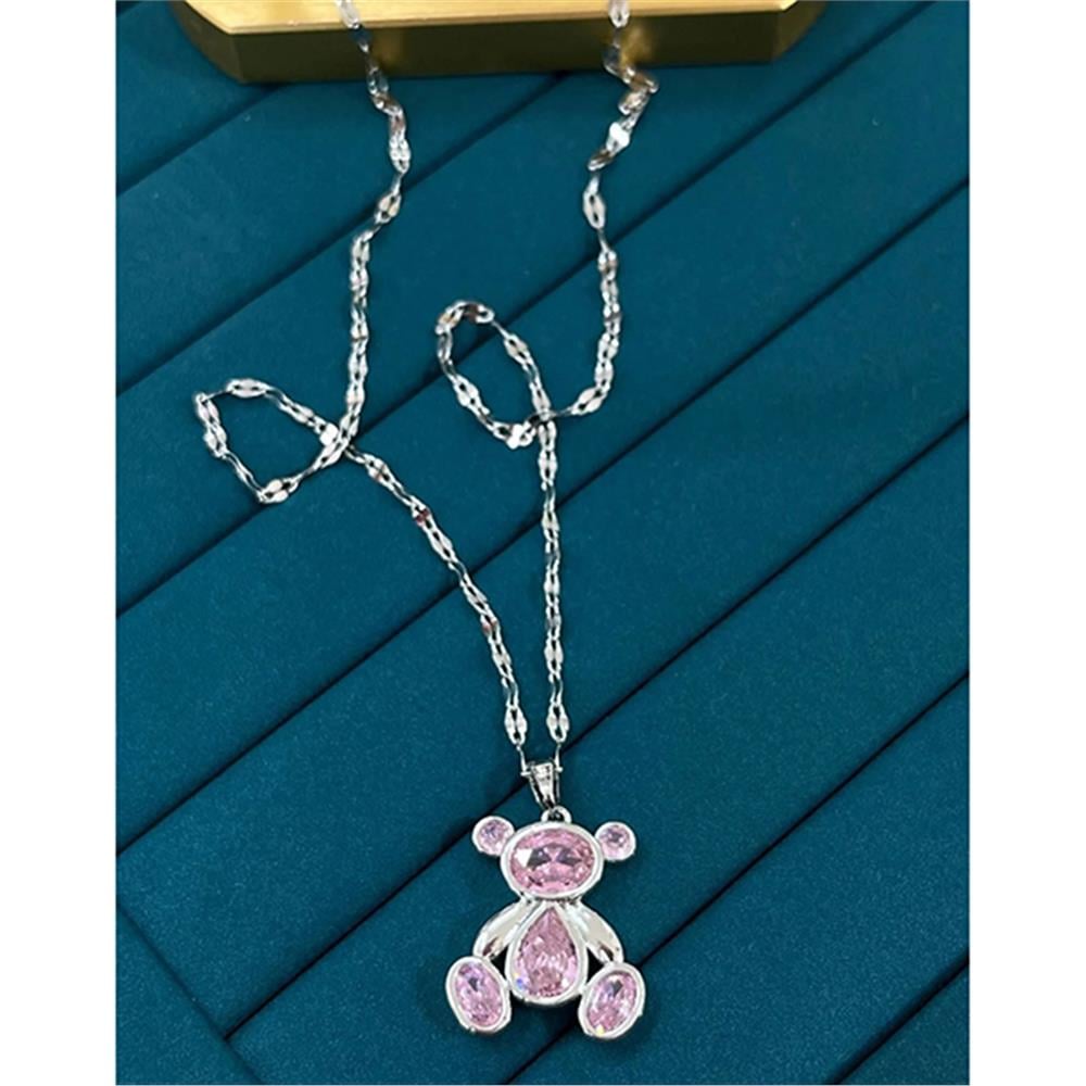 Çelik Silver Kolye 45Cm