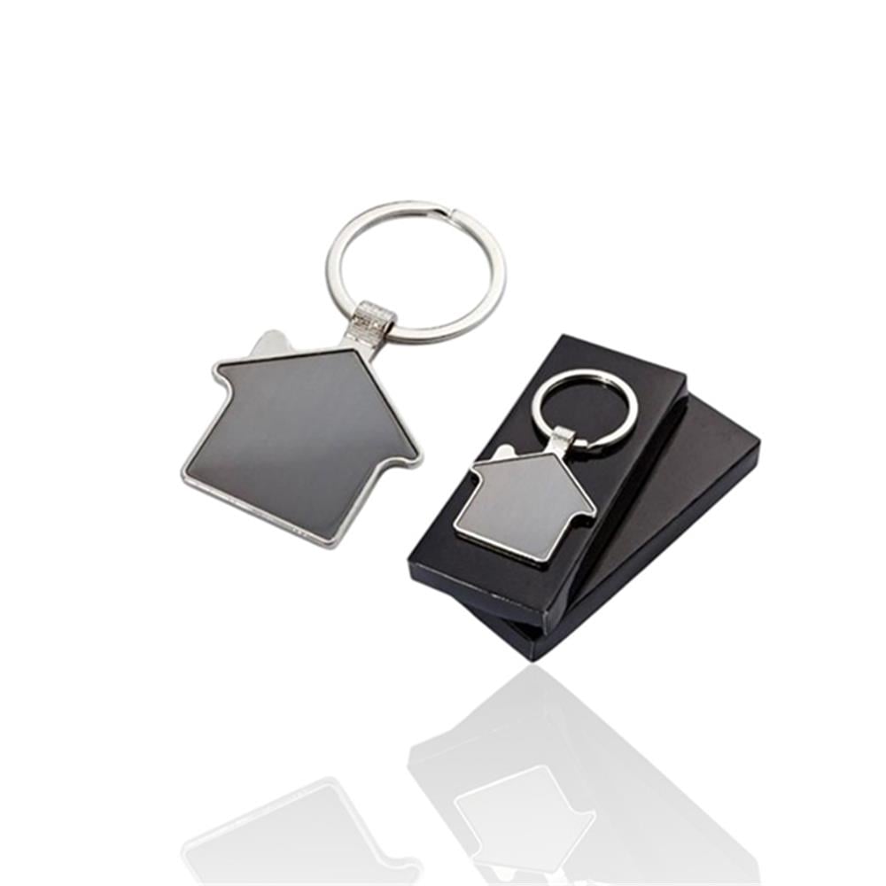 Kişiselleştirilebilir Ev Model Anahtarlık Metal Anahtarlık