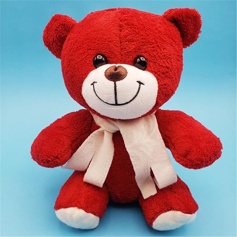 Peluş Oyuncak Ayıcık Kırmızı