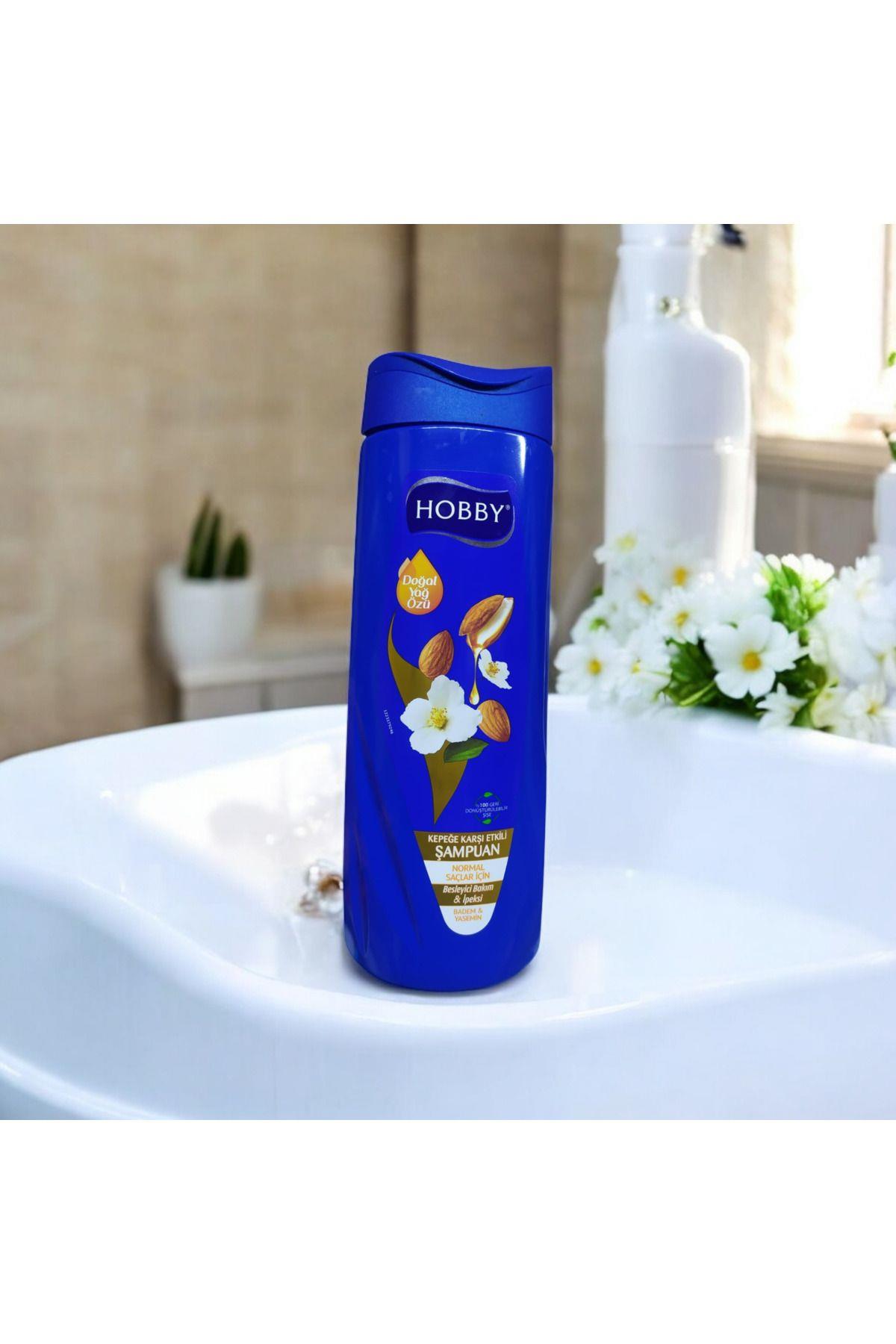 BADEM YAĞI & YASEMİN ÇİÇEĞİd Özlü Şampuan-500ml-DOĞAL YAĞ ÖZÜ