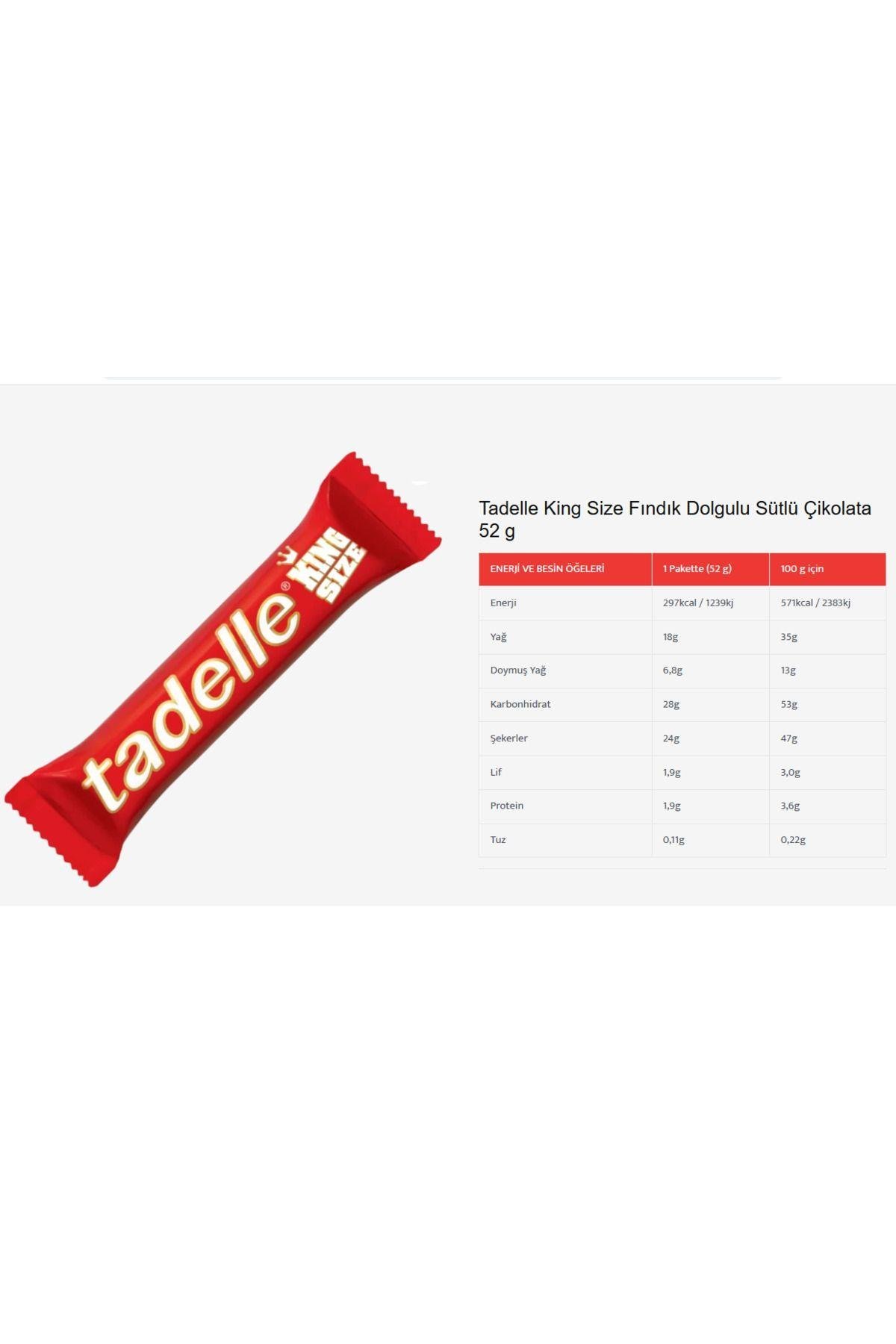 Fındık Dolgulu Sütlü Çikolata 52 Gr (King Size) 16'LI