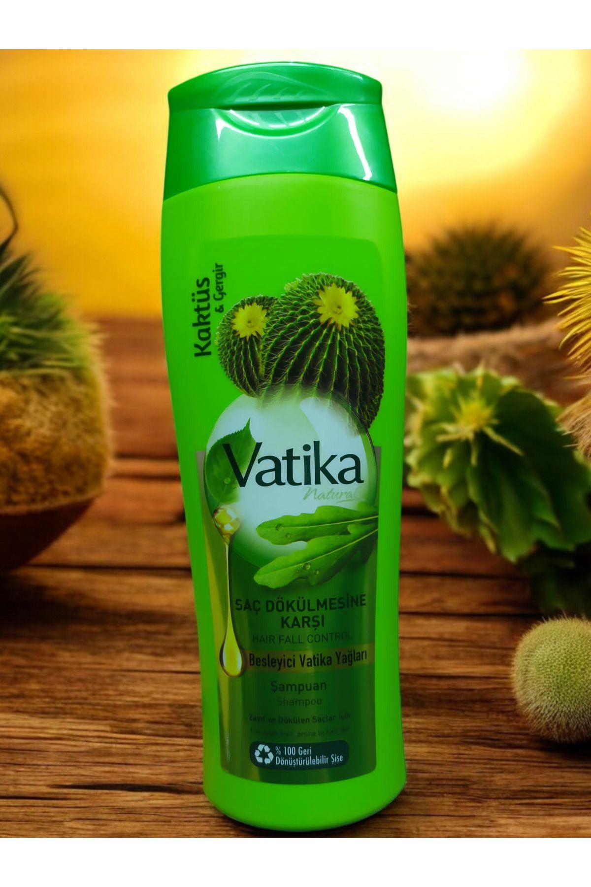Naturals Kaktüs & Gergir Özlü Şampuan 400ml - Saç Dökülmelerine Karşı-bitkisel Formüllü