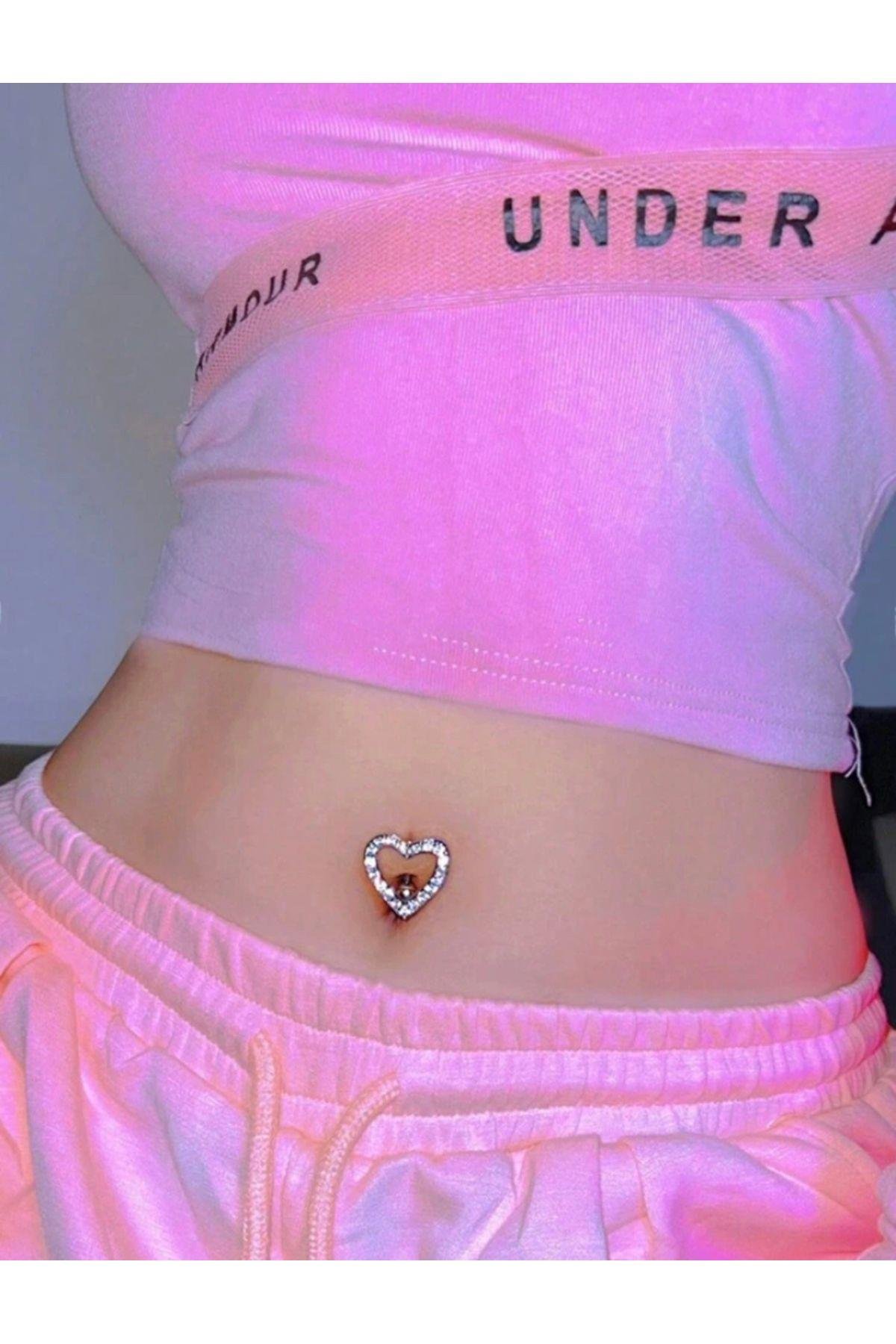 Y2k Coquette Kalp Model Pinterest Göbek Piercing