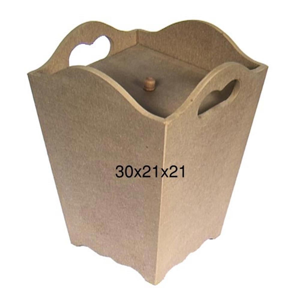 F 802 KAPAKLI ÇÖP KUTUSU