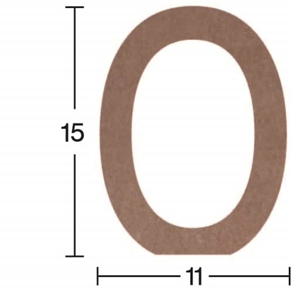 H 18 18 mm  'O' HARFİ