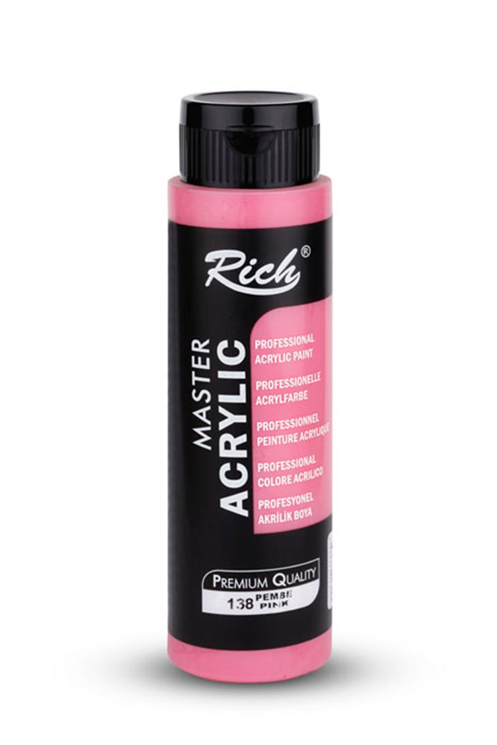 MASTER AKRİLİK - PEMBE 500ml
