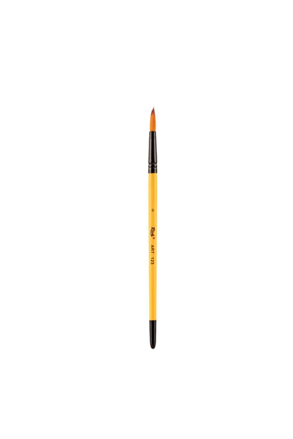 RİCH ART 123 SERİSİ YUVARLAK UÇLU SENTETİK FIRÇA NO:9