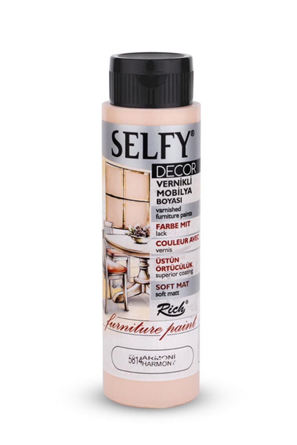 SELFY DECOR MOBİLYA BOYASI - ARMONİ 500ml