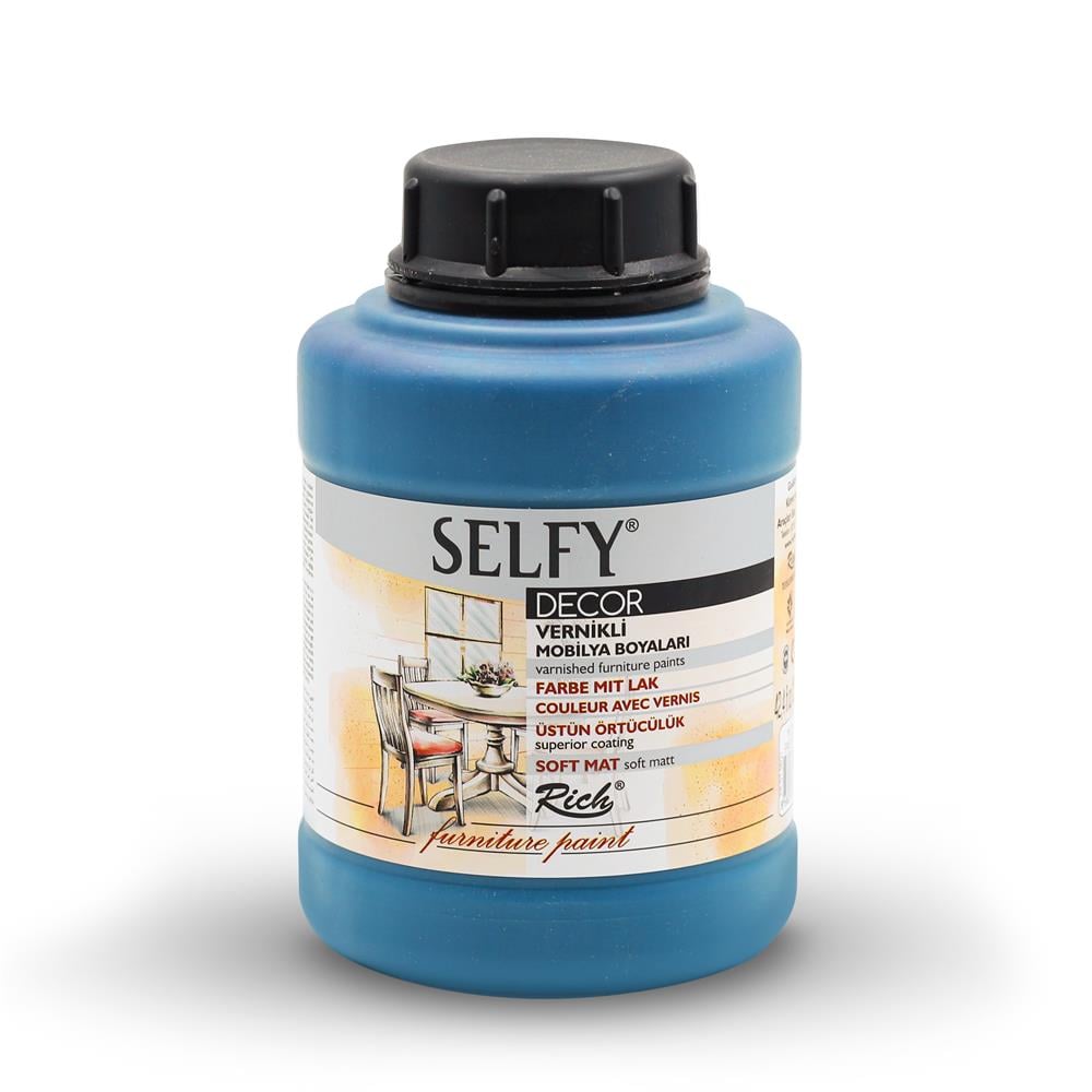 SELFY DECOR MOBİLYA BOYASI - PASİFİK  1250ml