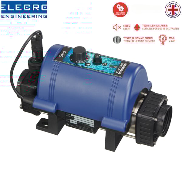 Elecro Nano Spa Model Elektrikli IsıtıcıHavuz Isıtma Ekipmanları Ve Nem AlıcılarElecro16015123106