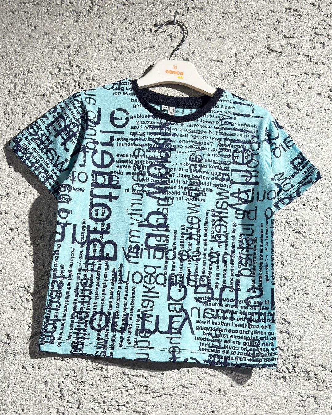 125336Erkek Çocuk Baskılı T-Shirt 1-5 Yaş