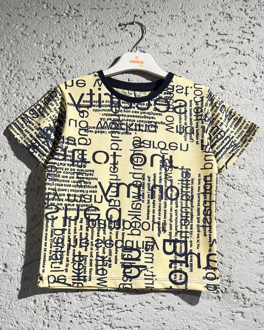 125336Erkek Çocuk Baskılı T-Shirt 1-5 Yaş