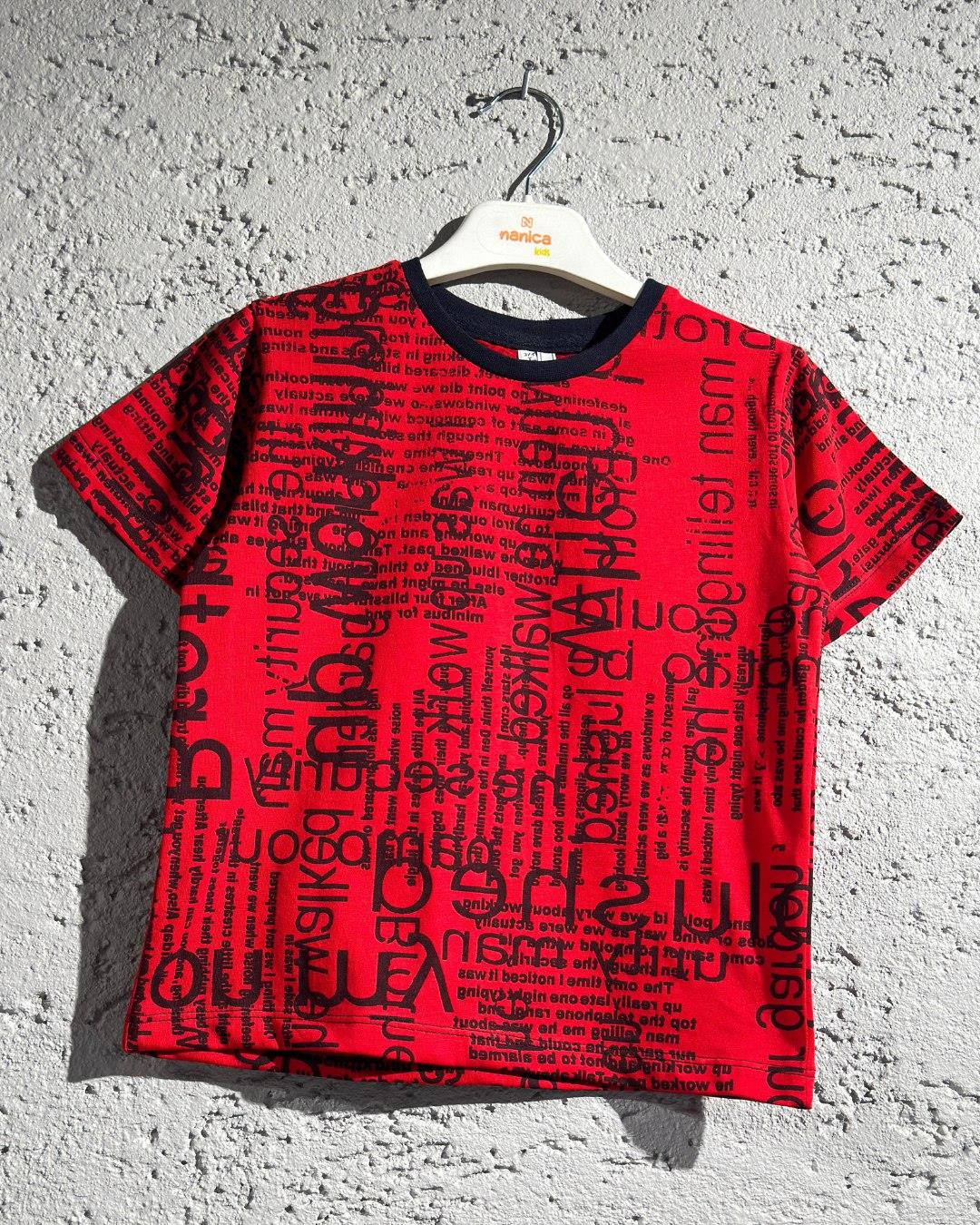 125336Erkek Çocuk Baskılı T-Shirt 1-5 Yaş