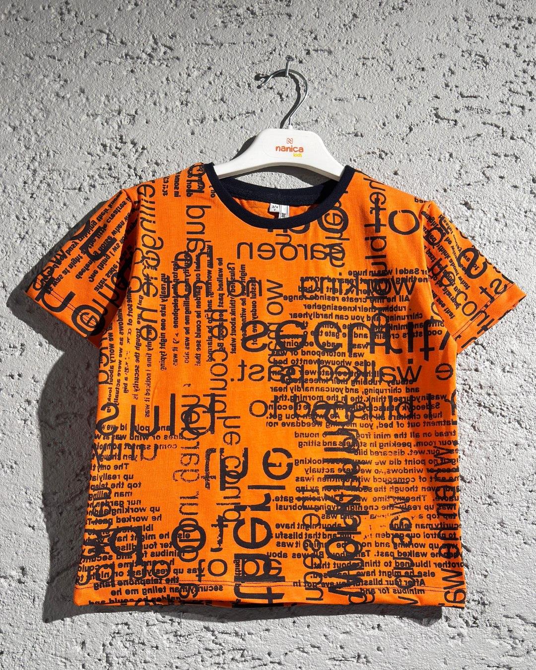 125336Erkek Çocuk Baskılı T-Shirt 1-5 Yaş
