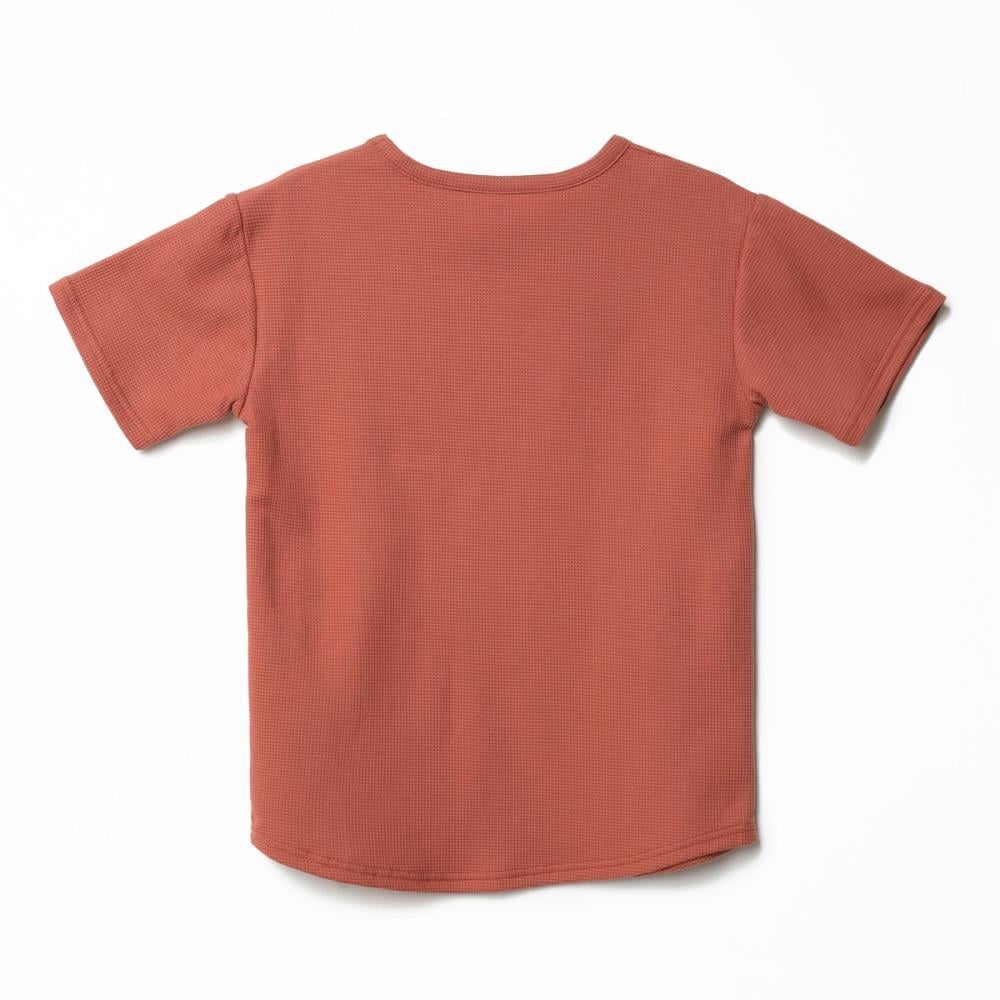 122348Erkek Çocuk Baskılı Waffle T-Shirt 1-5 Yaş