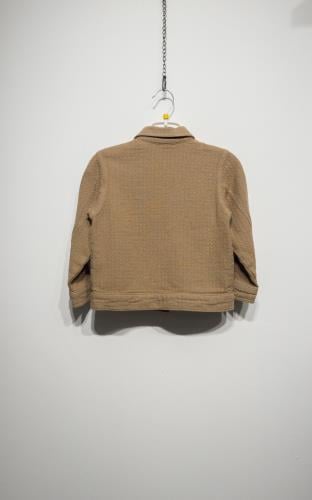 125704Erkek Çocuk Cotton Armür Desenli Ceket 1-5 Yaş