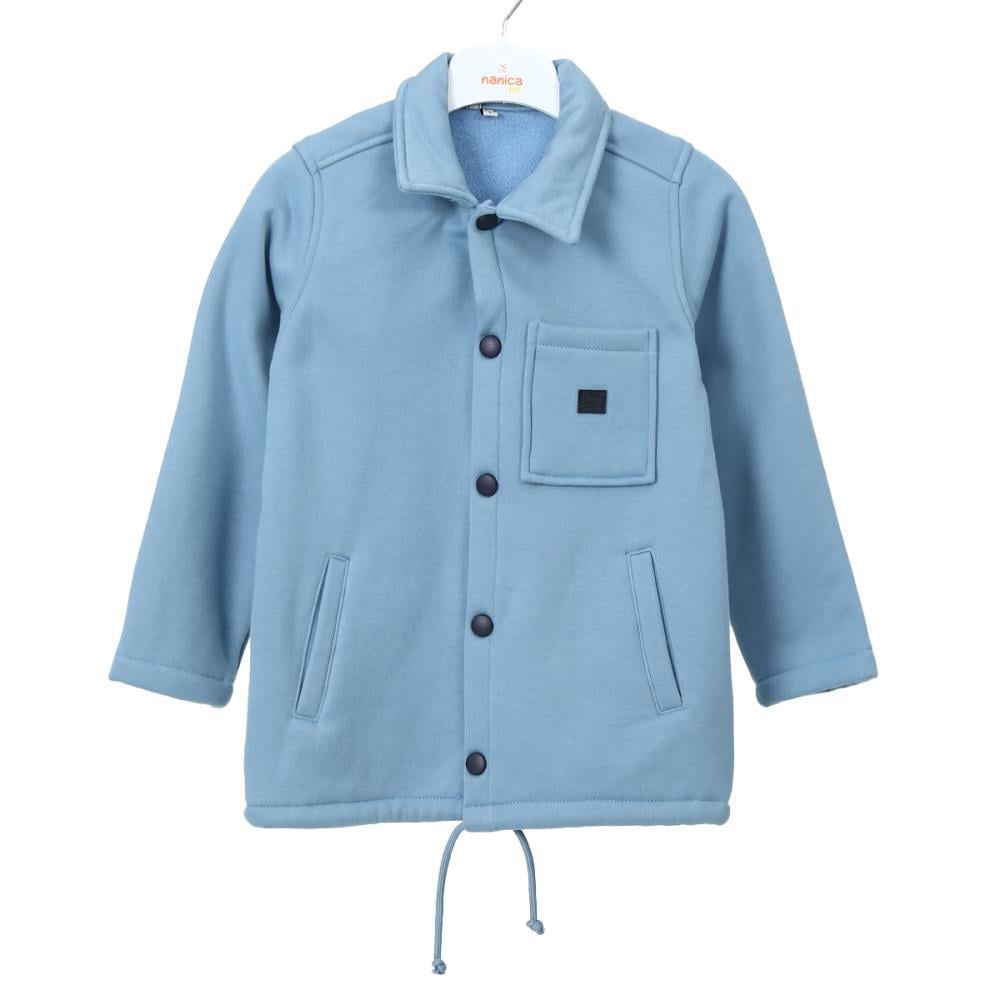 324100Erkek Çocuk Cotton Tek Cep Gömlek 1-5 Yaş