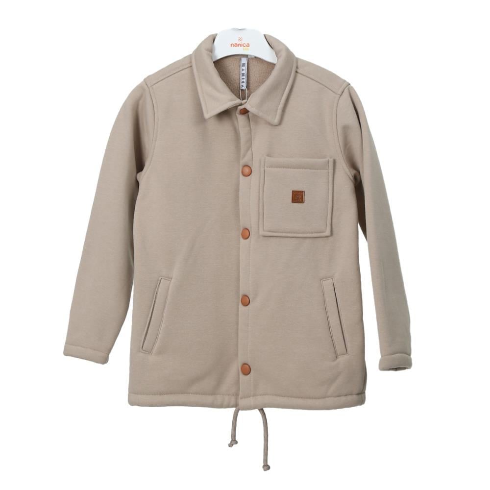 324101Erkek Çocuk Cotton Tek Cep Gömlek 6-16 Yaş