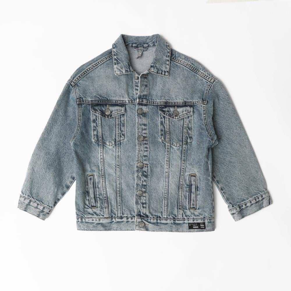 122502Erkek Çocuk Denim Ceket 6-16 Yaş