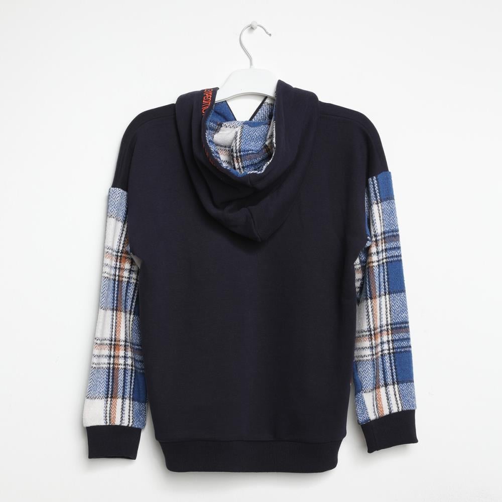 322306Erkek Çocuk Fermuarlı Sweatshirt 1-5 Yaş