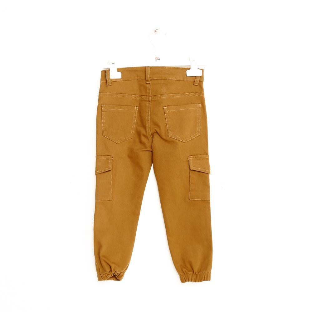 323204Erkek Çocuk Gabardin Kargo Pantolon 1-5 Yaş