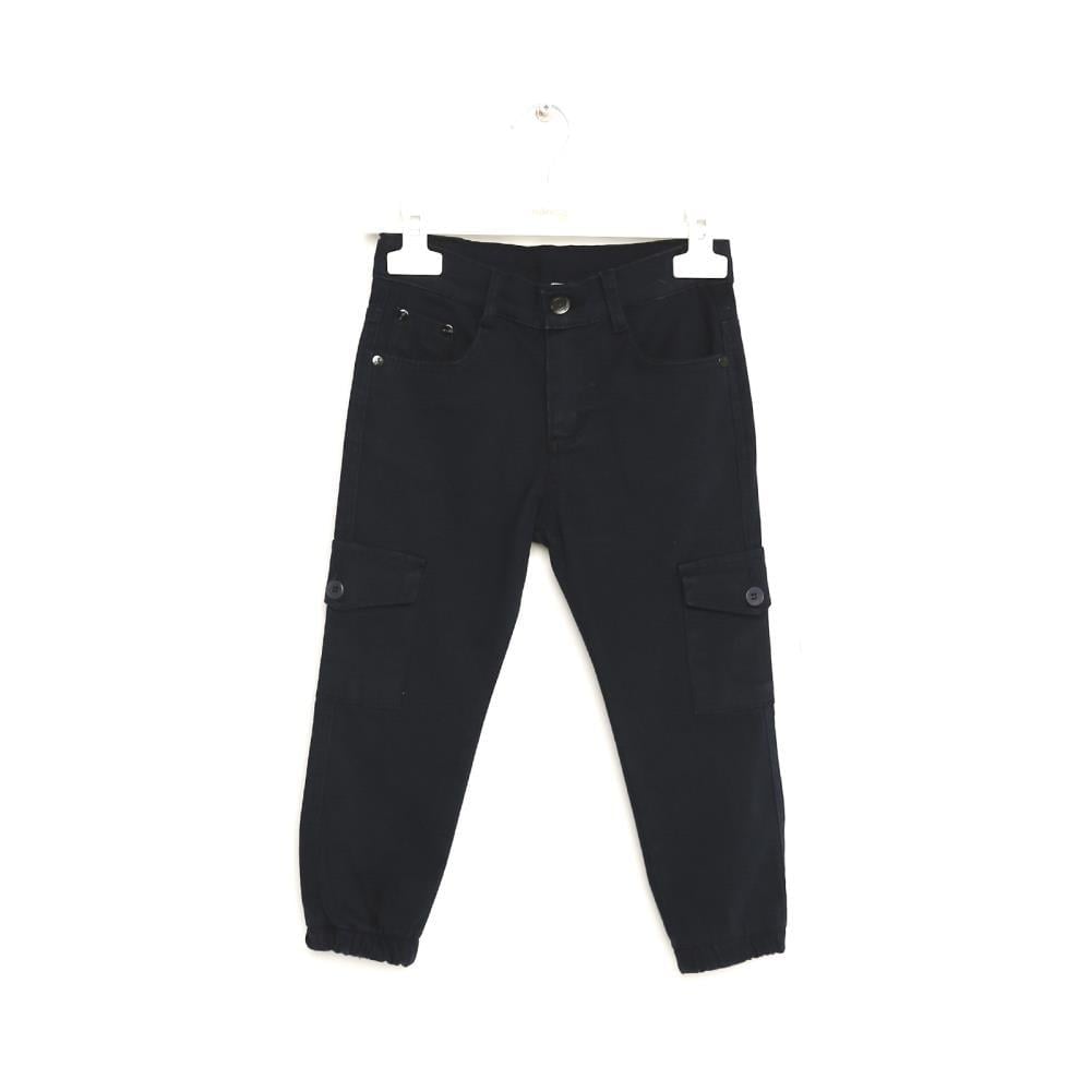 323204Erkek Çocuk Gabardin Kargo Pantolon 1-5 Yaş